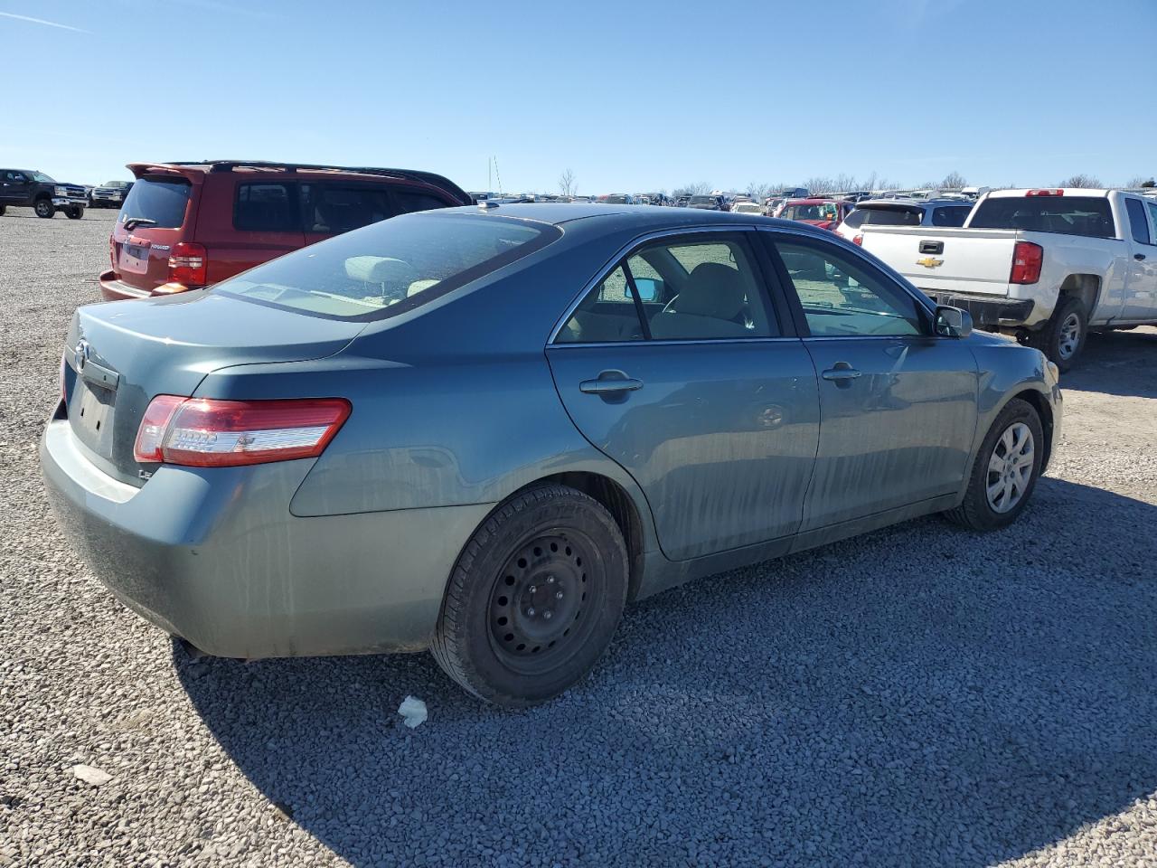 2010 Toyota Camry VIN 4T1BF3EK7AU510404 Copart auction photo, water/flood / front end damage thumbnail 3