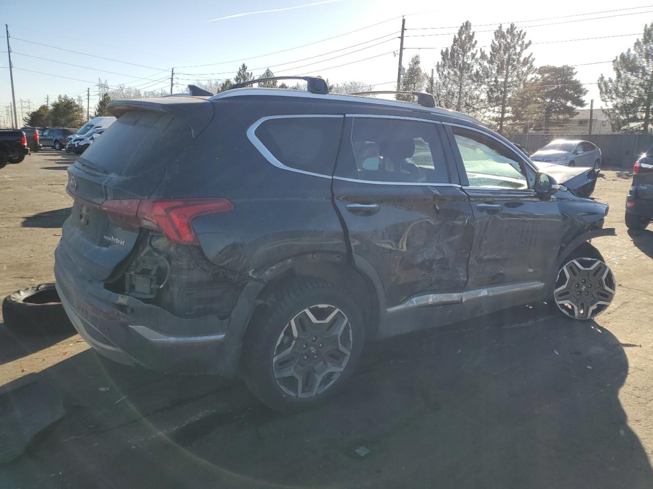 2023 Hyundai Santa Fe VIN 5NMS3DA13PH021806 Copart auction photo, all over damage thumbnail 3