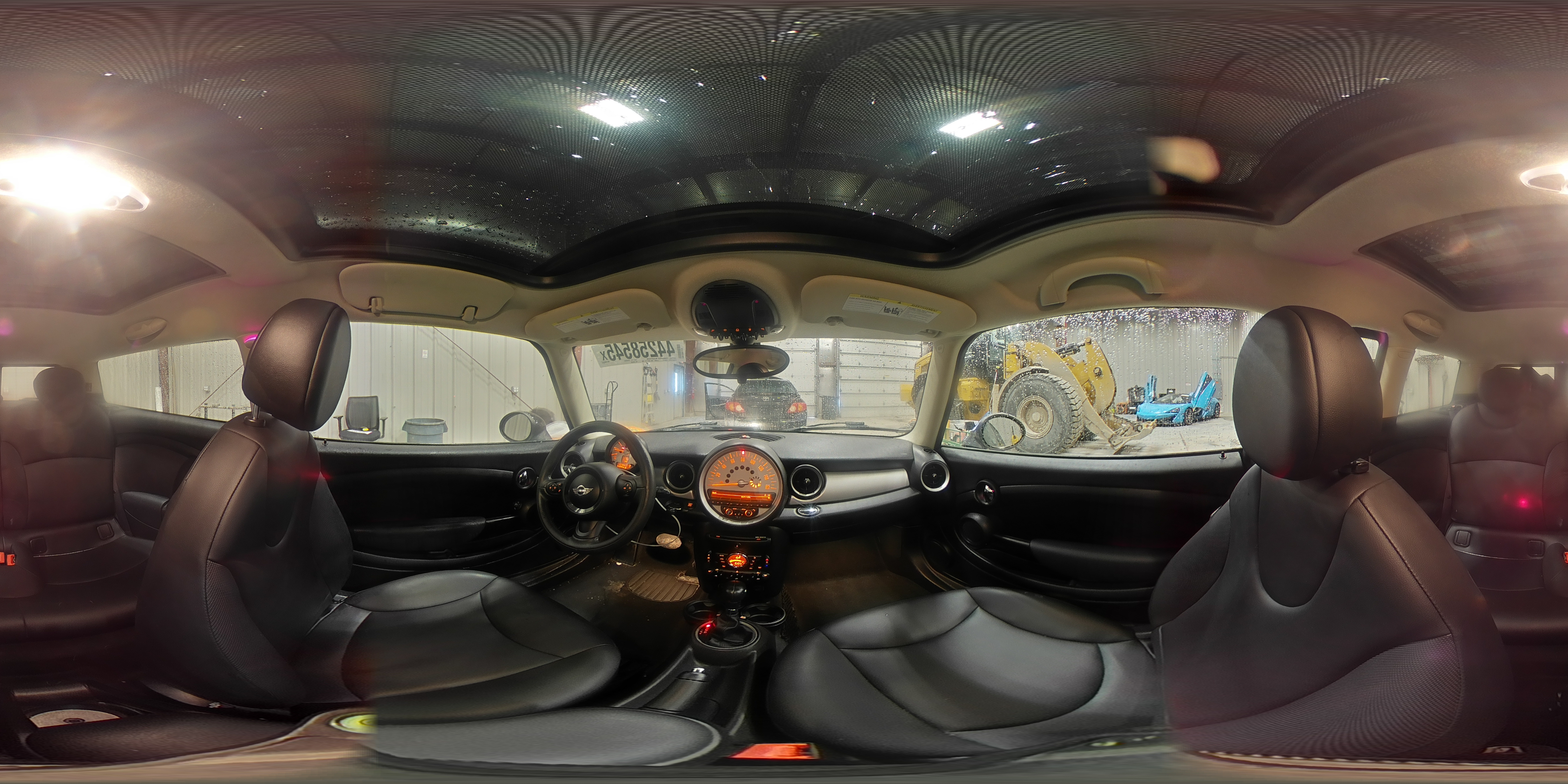 2014 MINI Cooper VIN WMWZF3C56ET492406 Copart auction photo, side / front end damage thumbnail 13