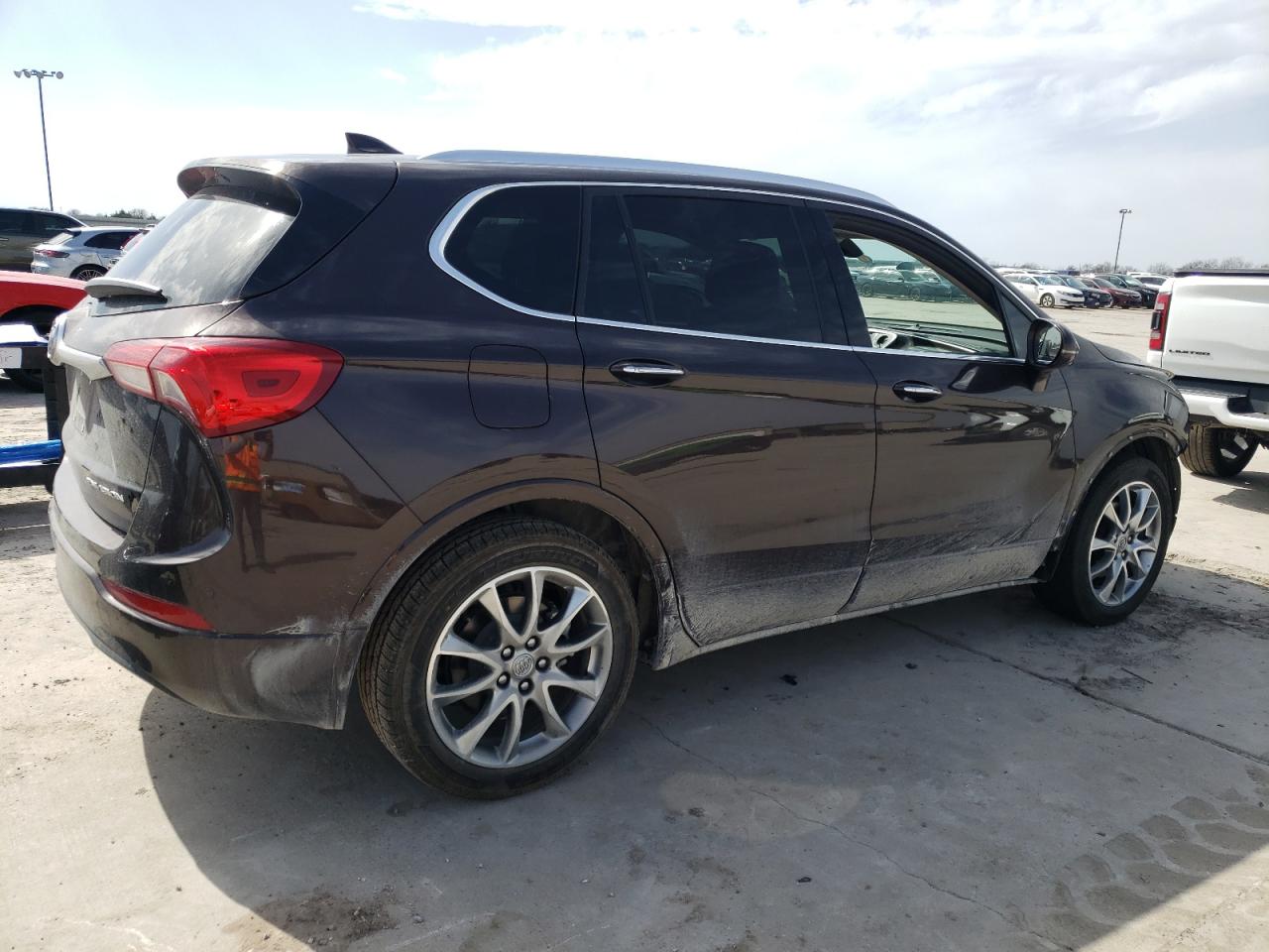 2020 Buick Envision VIN LRBFXCSA4LD231315 Copart auction photo, front end / minor dent/scratches damage thumbnail 3
