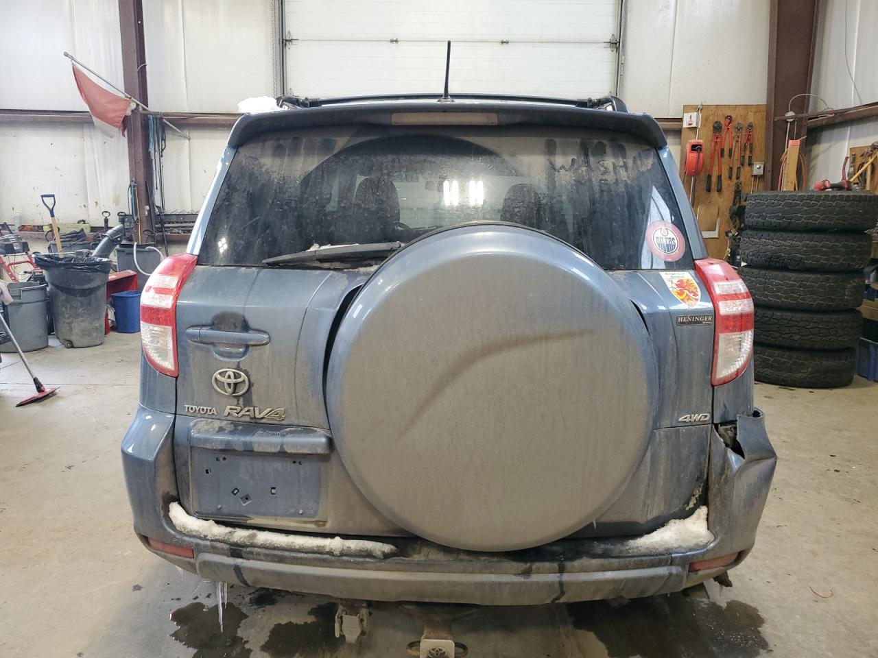 2010 Toyota RAV 4 VIN 2T3RK4DV0AW016372 Copart auction photo, front end / rear end damage thumbnail 6