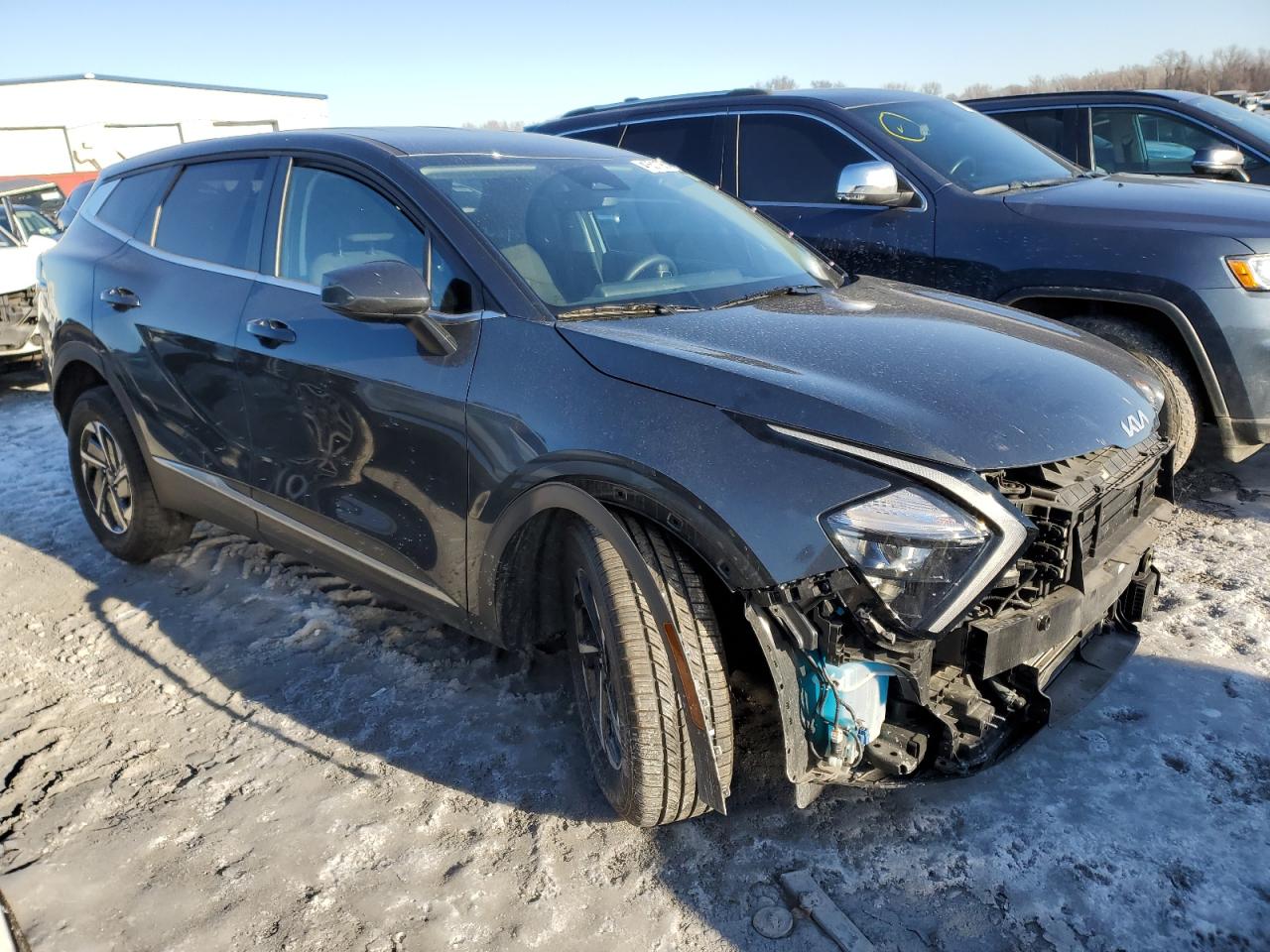 2023 KIA Sportage VIN KNDPUCAG3P7080198 Copart auction photo, front end damage thumbnail 4