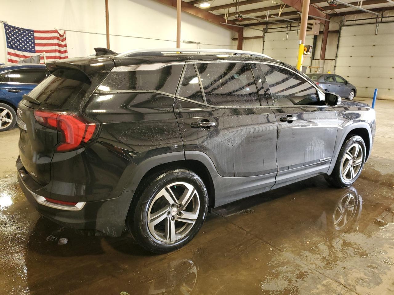 2020 GMC Terrain VIN 3GKALVEV0LL254090 Copart auction photo, rear end / side damage thumbnail 3