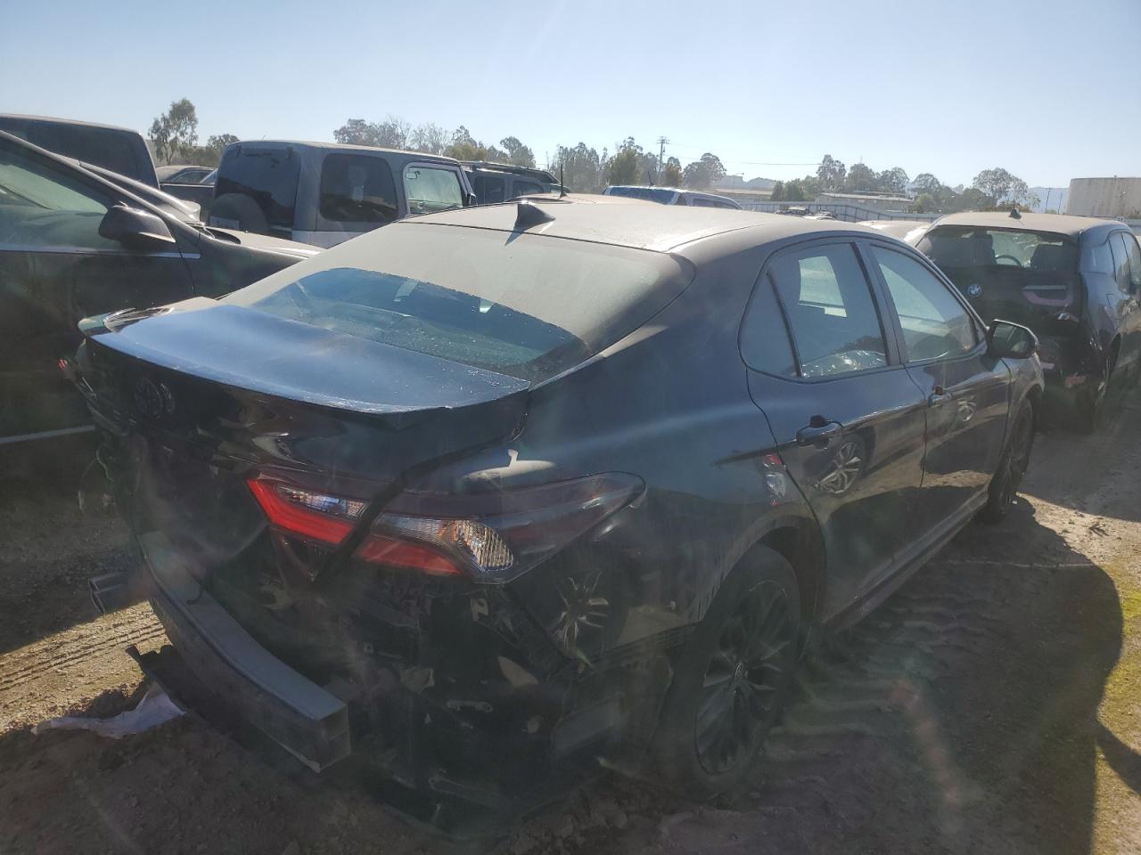 2022 Toyota Camry VIN 4T1G31AK7NU037442 Copart auction photo, all over damage thumbnail 3