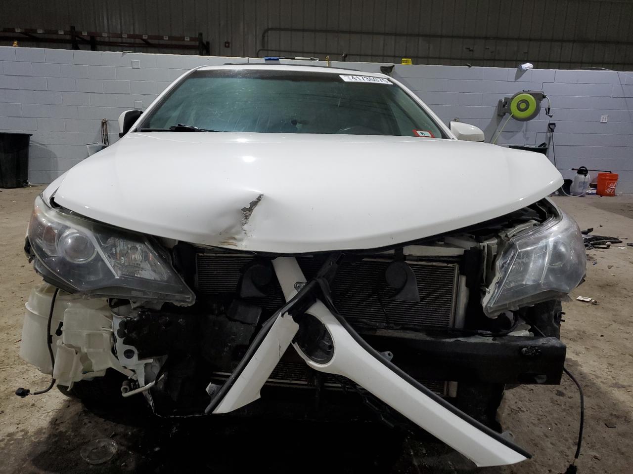 2012 Toyota Camry VIN 4T1BK1FK7CU515569 Copart auction photo, rear end / front end damage thumbnail 5