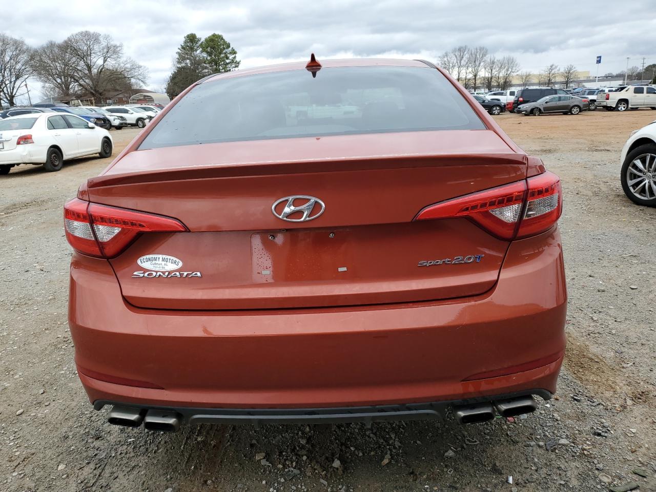 2015 Hyundai Sonata VIN 5NPE34AB9FH112120 Copart auction photo, front end damage thumbnail 6
