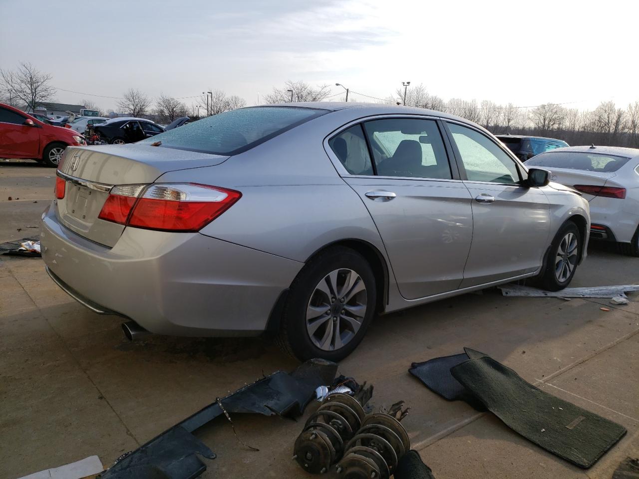 2014 Honda Accord VIN 1HGCR2F37EA155938 Copart auction photo, rear end damage thumbnail 3
