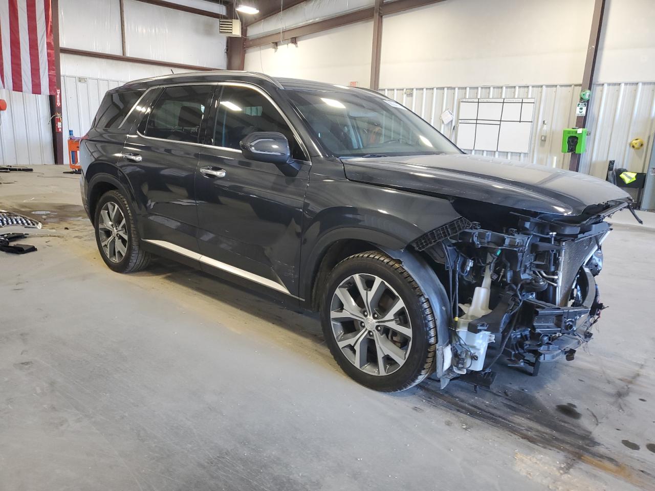 2020 Hyundai Palisade VIN KM8R34HE4LU055470 Copart auction photo, front end damage thumbnail 4