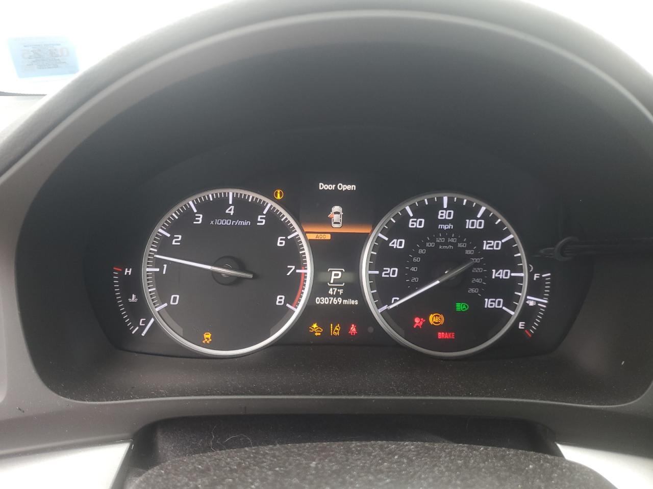 2020 Acura ILX VIN 19UDE2F74LA006273 Copart auction photo, rear end / front end damage thumbnail 9