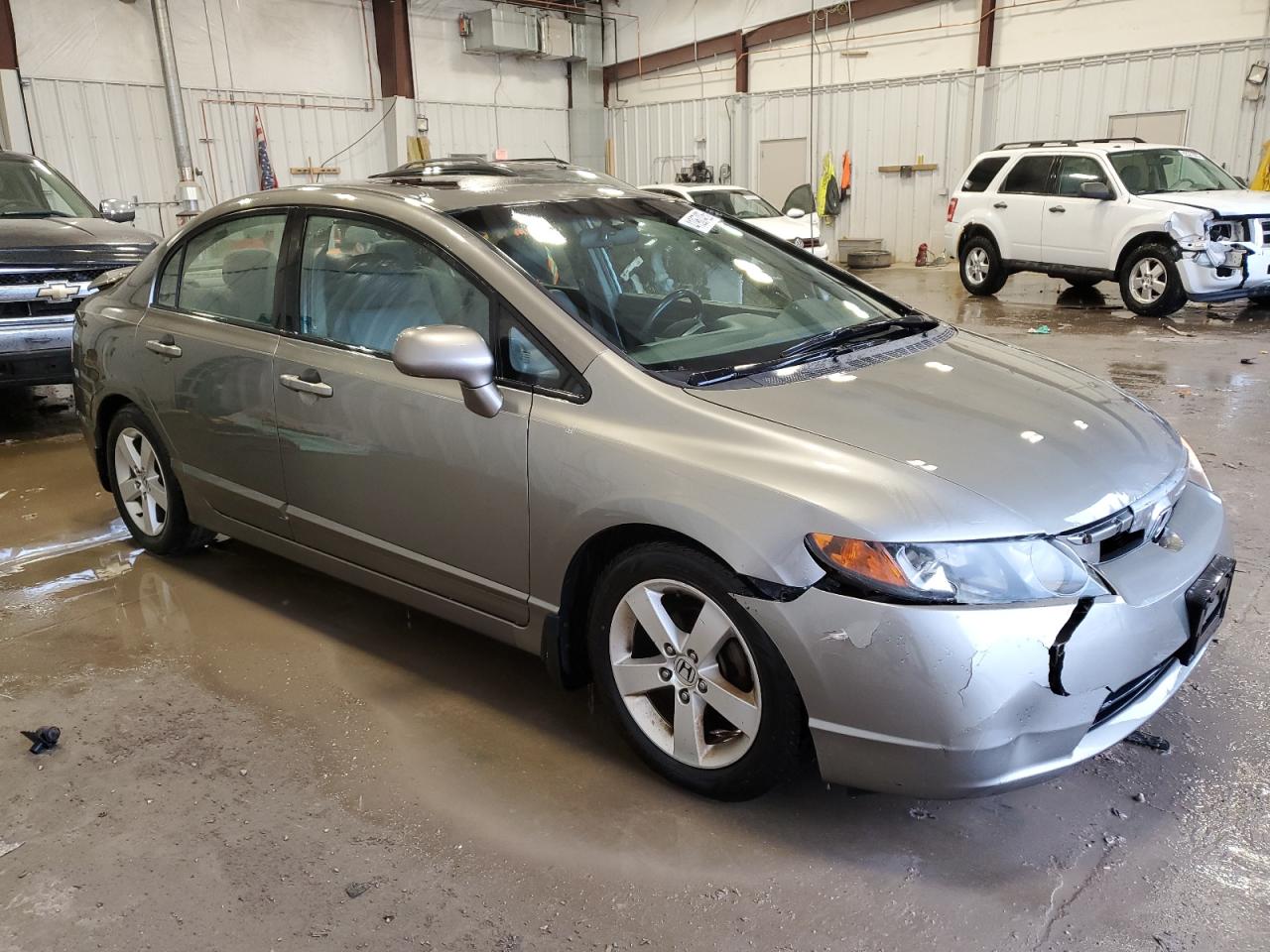 2008 Honda Civic VIN 1HGFA16928L019910 Copart auction photo, front end damage thumbnail 4