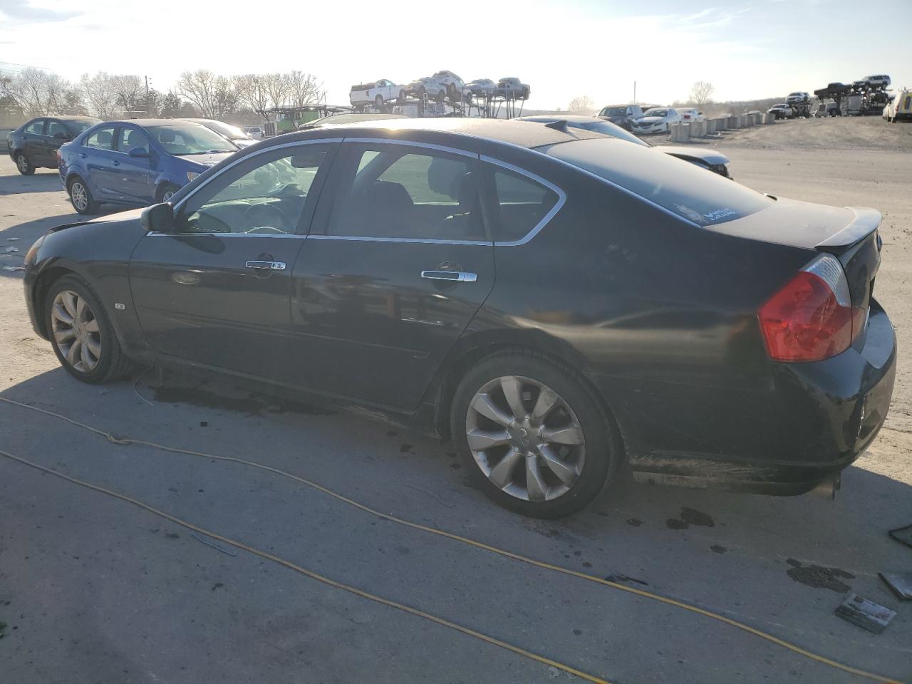 2007 Infiniti M VIN JNKAY01E97M313850 Copart auction photo, side damage thumbnail 2