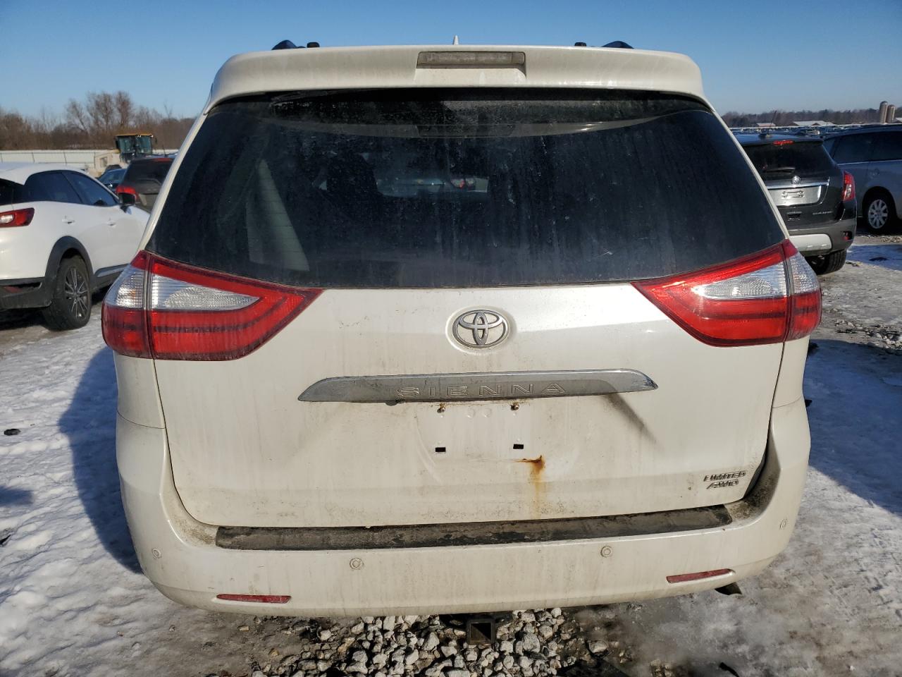 2015 Toyota Sienna VIN 5TDDK3DC0FS098695 Copart auction photo, front end damage thumbnail 6