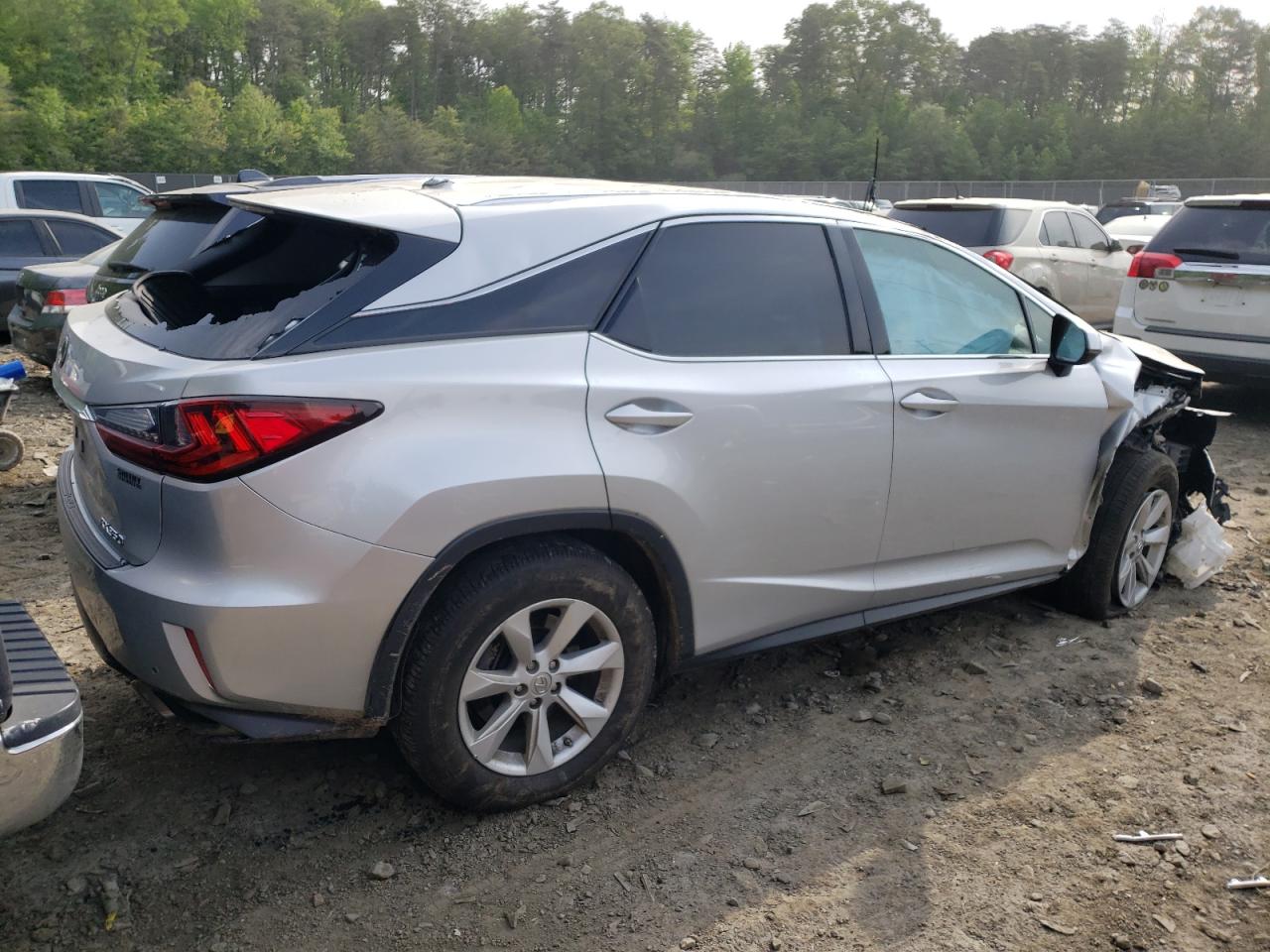 2016 Lexus RX VIN 2T2BZMCA4GC050308 Copart auction photo, rollover / all over damage thumbnail 3