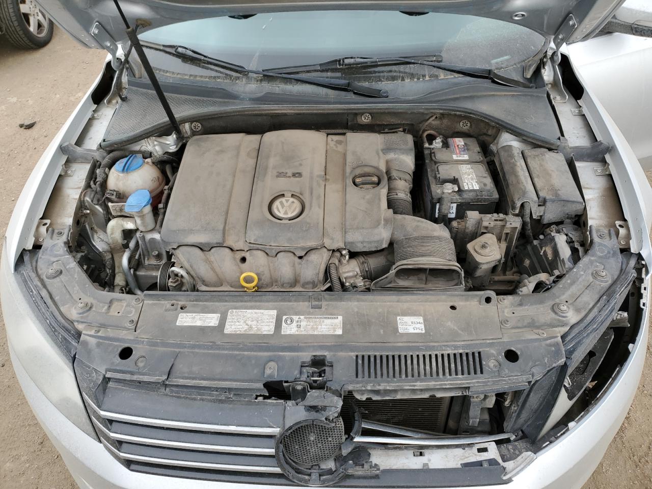 2014 Volkswagen Passat VIN 1VWAP7A33EC026600 Copart auction photo, front end / rear end damage thumbnail 11