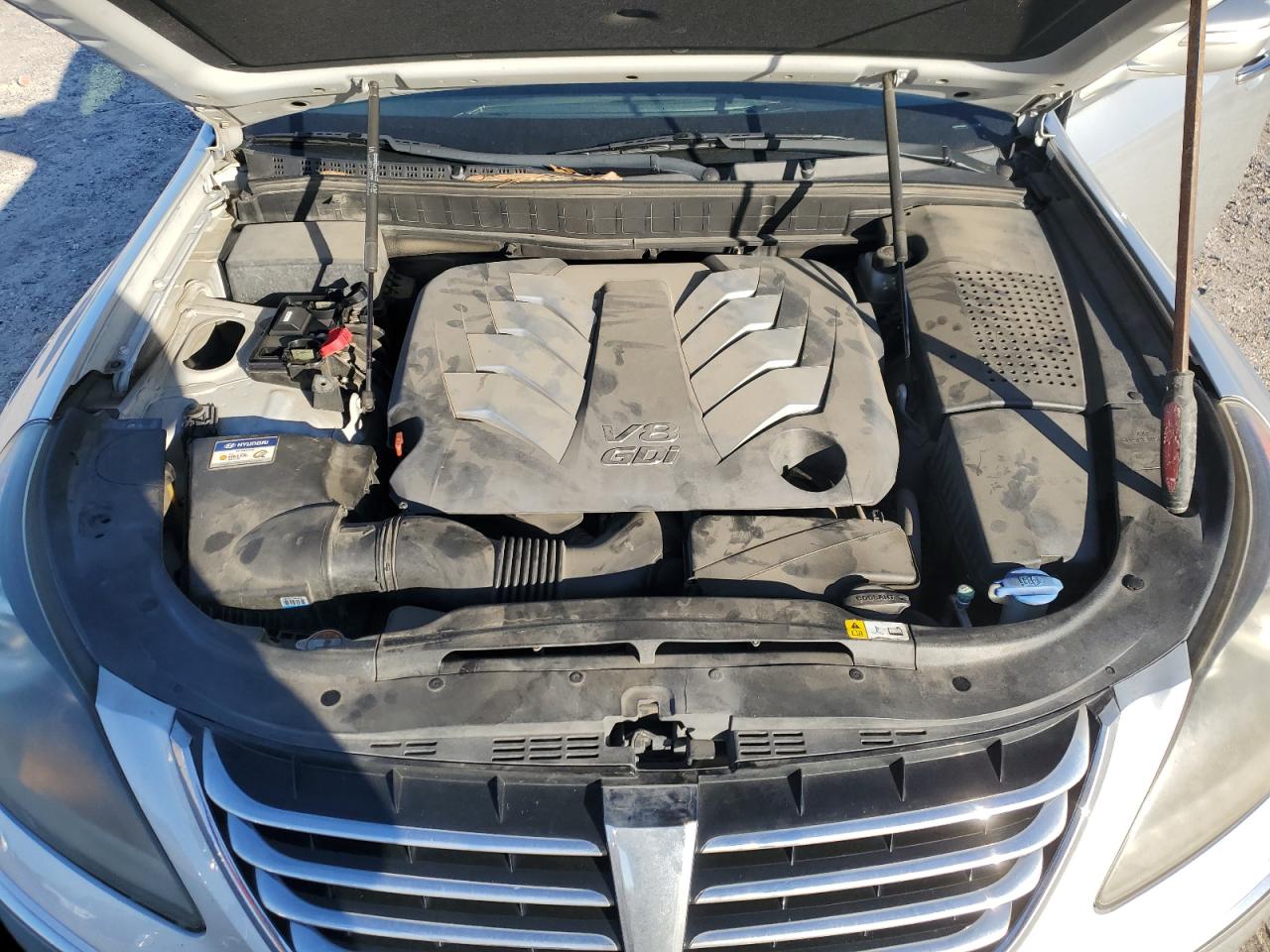 2013 Hyundai Equus VIN KMHGH4JH4DU067696 Copart auction photo, all over / mechanical damage thumbnail 11