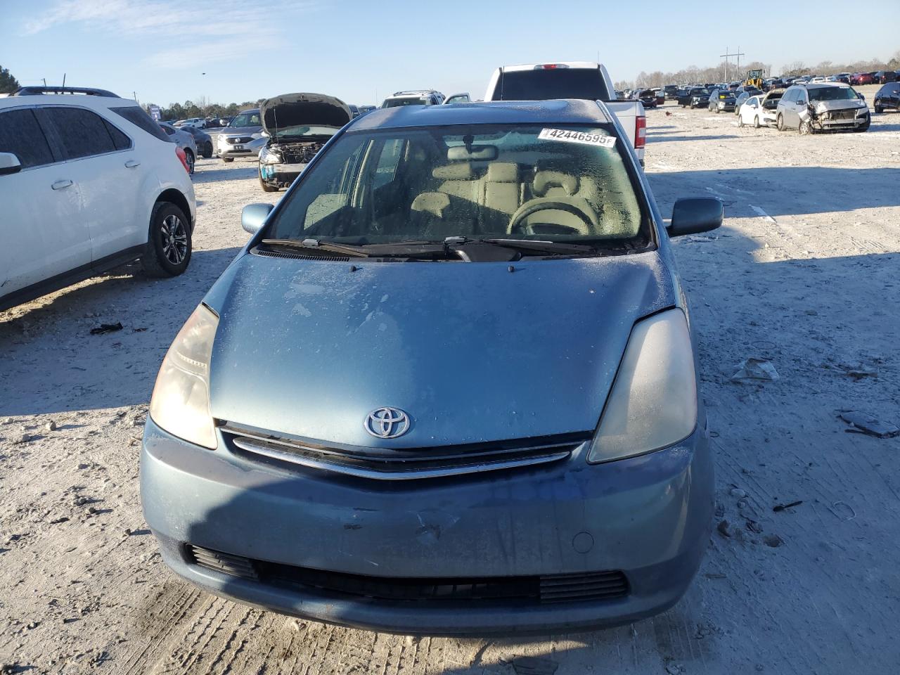 2007 Toyota Prius VIN JTDKB20U877643974 Copart auction photo, front end damage thumbnail 5