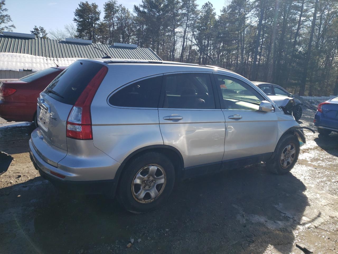 2011 Honda CR-V VIN JHLRE4H70BC034820 Copart auction photo, front end / undercarriage damage thumbnail 3