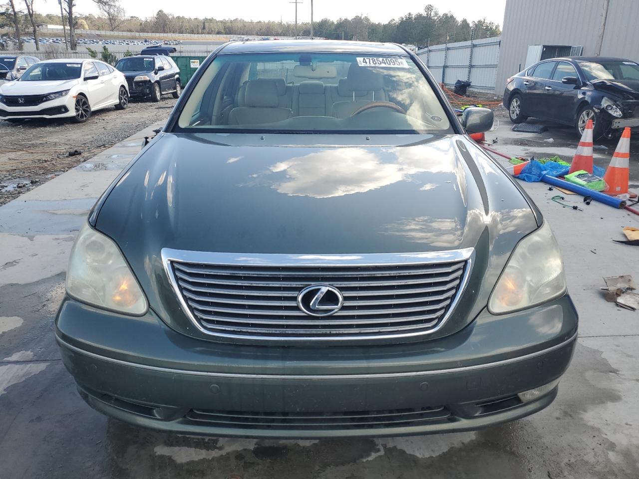 2005 Lexus LS VIN JTHBN36F550177818 Copart auction photo, side damage thumbnail 5