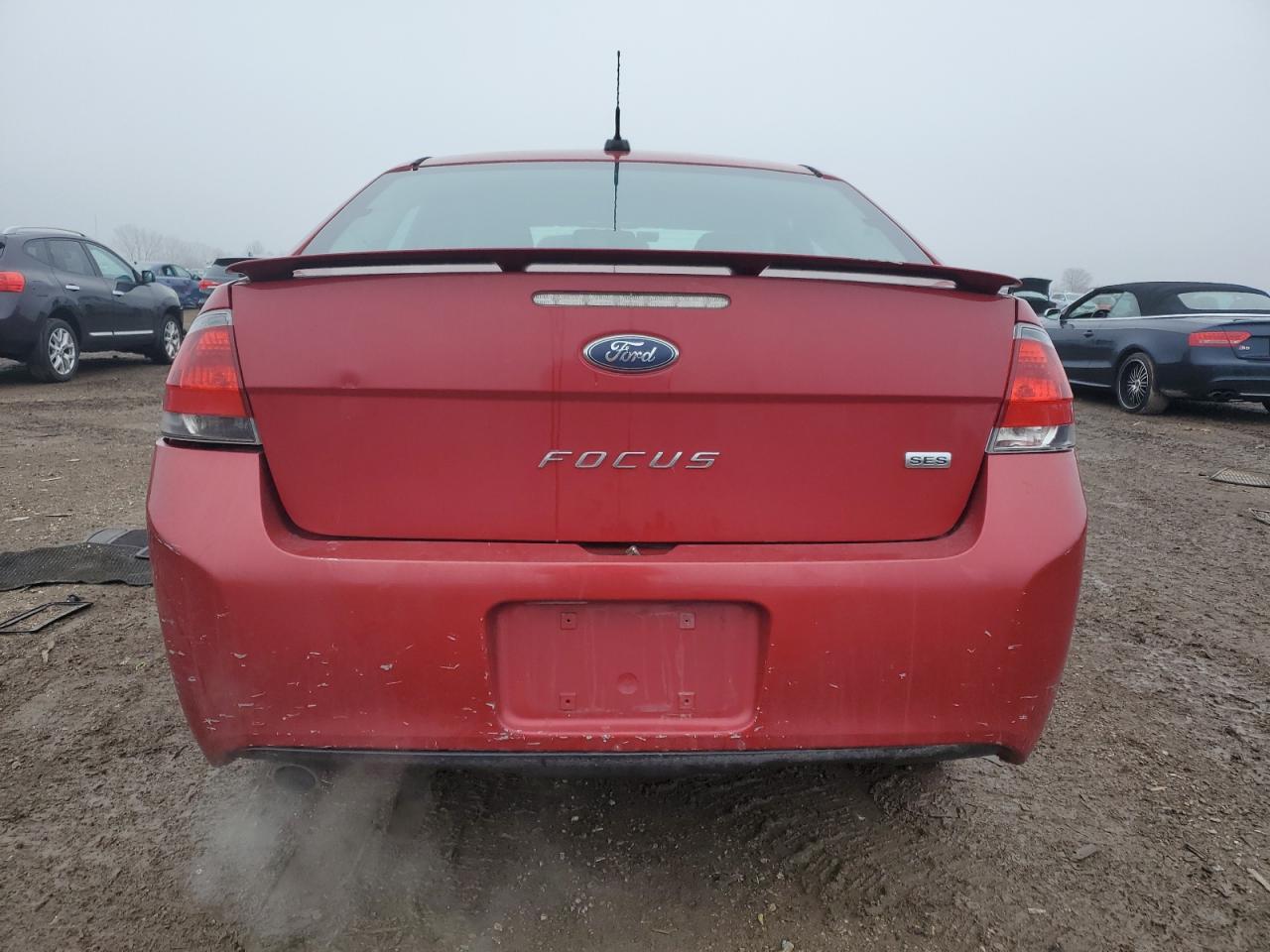 2011 Ford Focus VIN 1FAHP3GN6BW196453 Copart auction photo, side / minor dent/scratches damage thumbnail 6