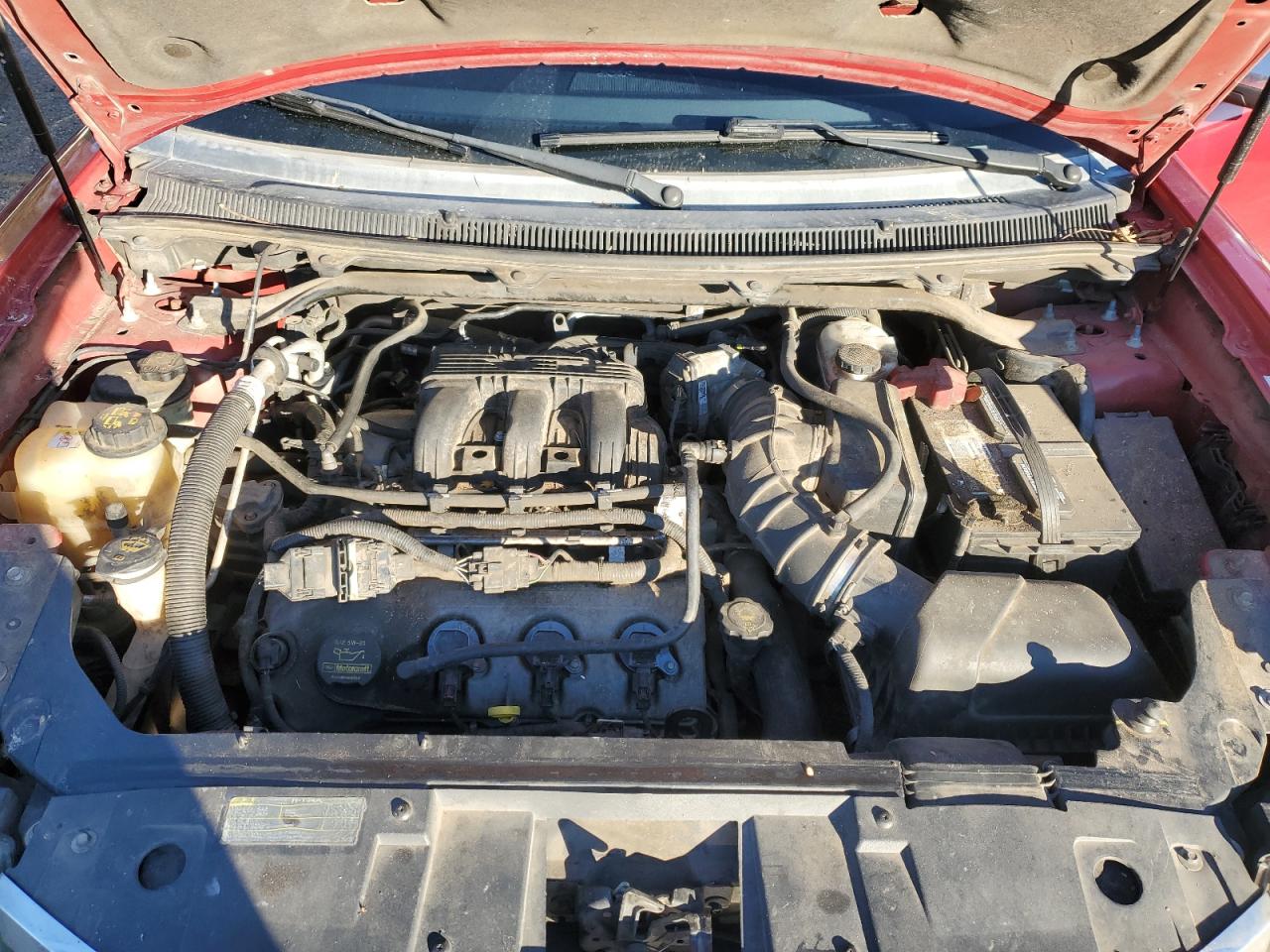 2009 Ford Flex VIN 2FMDK53C79BA86767 Copart auction photo, front end damage thumbnail 12