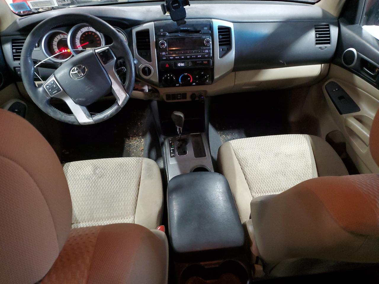 2012 Toyota Tacoma VIN 3TMMU4FNXCM042631 Copart auction photo, rear end / front end damage thumbnail 8