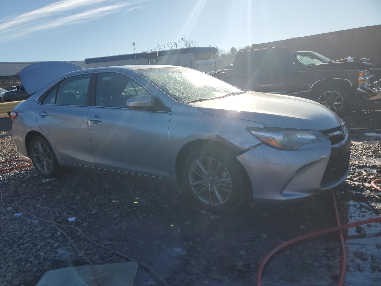 2017 Toyota Camry VIN 4T1BF1FKXHU649665 Copart auction photo, rear end damage thumbnail 4