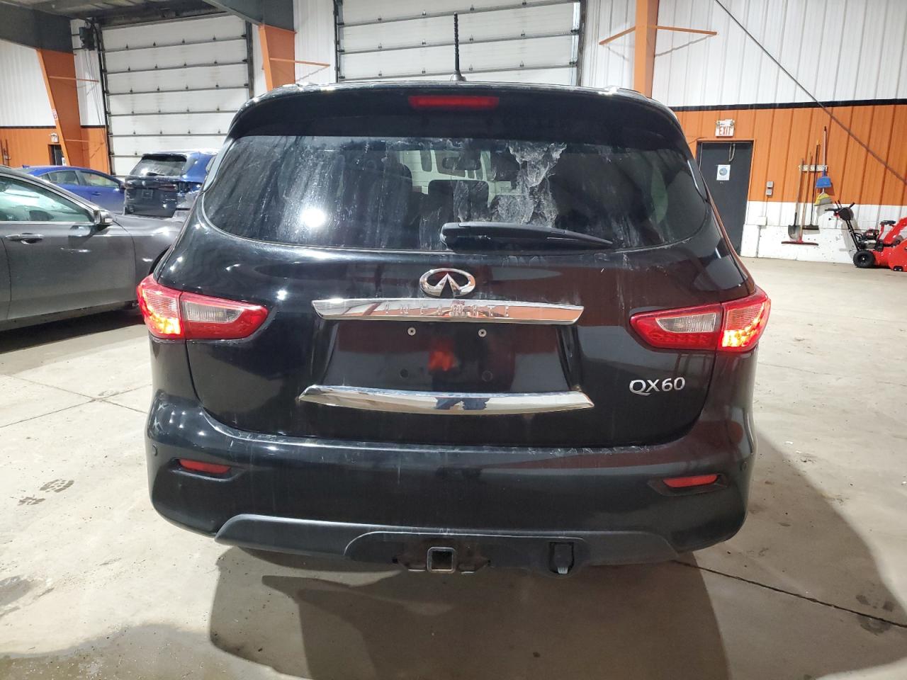 2014 Infiniti QX60 VIN 5N1CL0MM6EC527415 Copart auction photo, hail / minor dent/scratches damage thumbnail 6