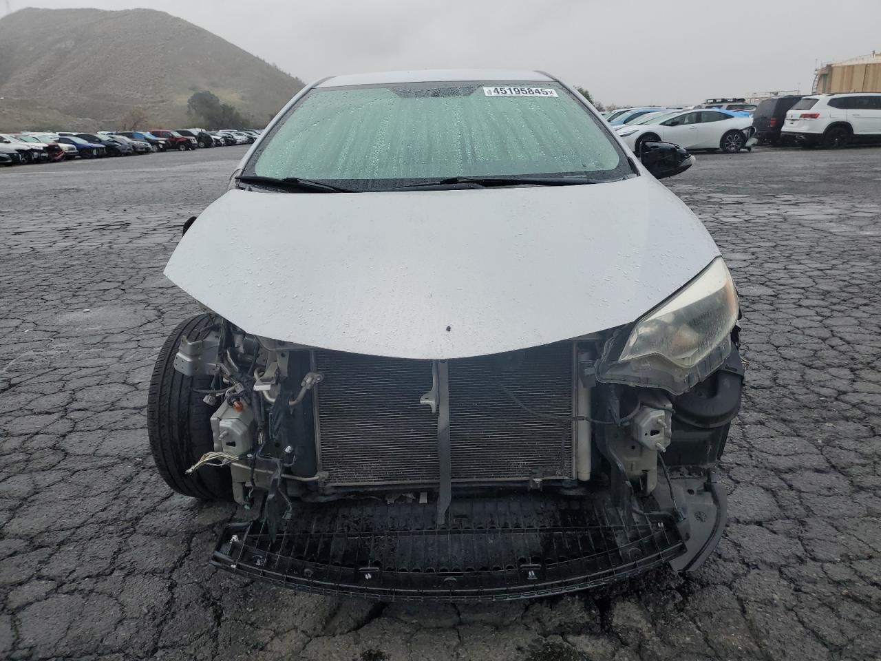 2016 Toyota Corolla VIN 5YFBURHE7GP556971 Copart auction photo, front end damage thumbnail 5