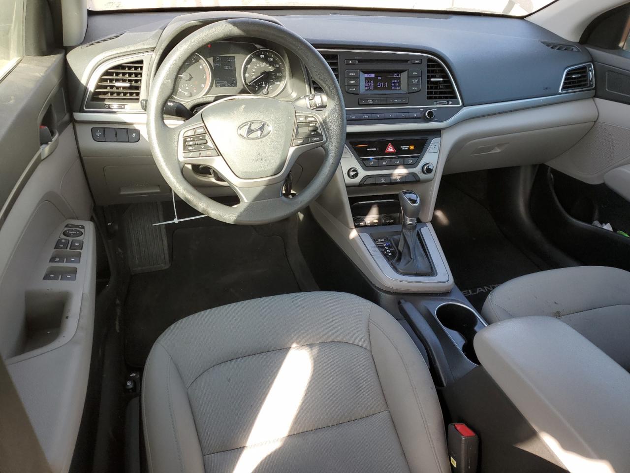 2018 Hyundai Elantra VIN KMHD74LF8JU537547 Copart auction photo, rear end damage thumbnail 8
