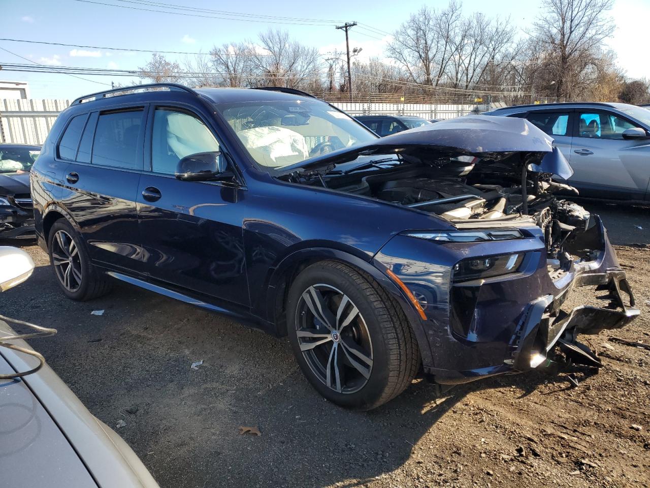 2023 BMW X7 VIN 5UX33EM05P9R06872 Copart auction photo, front end / rear end damage thumbnail 4