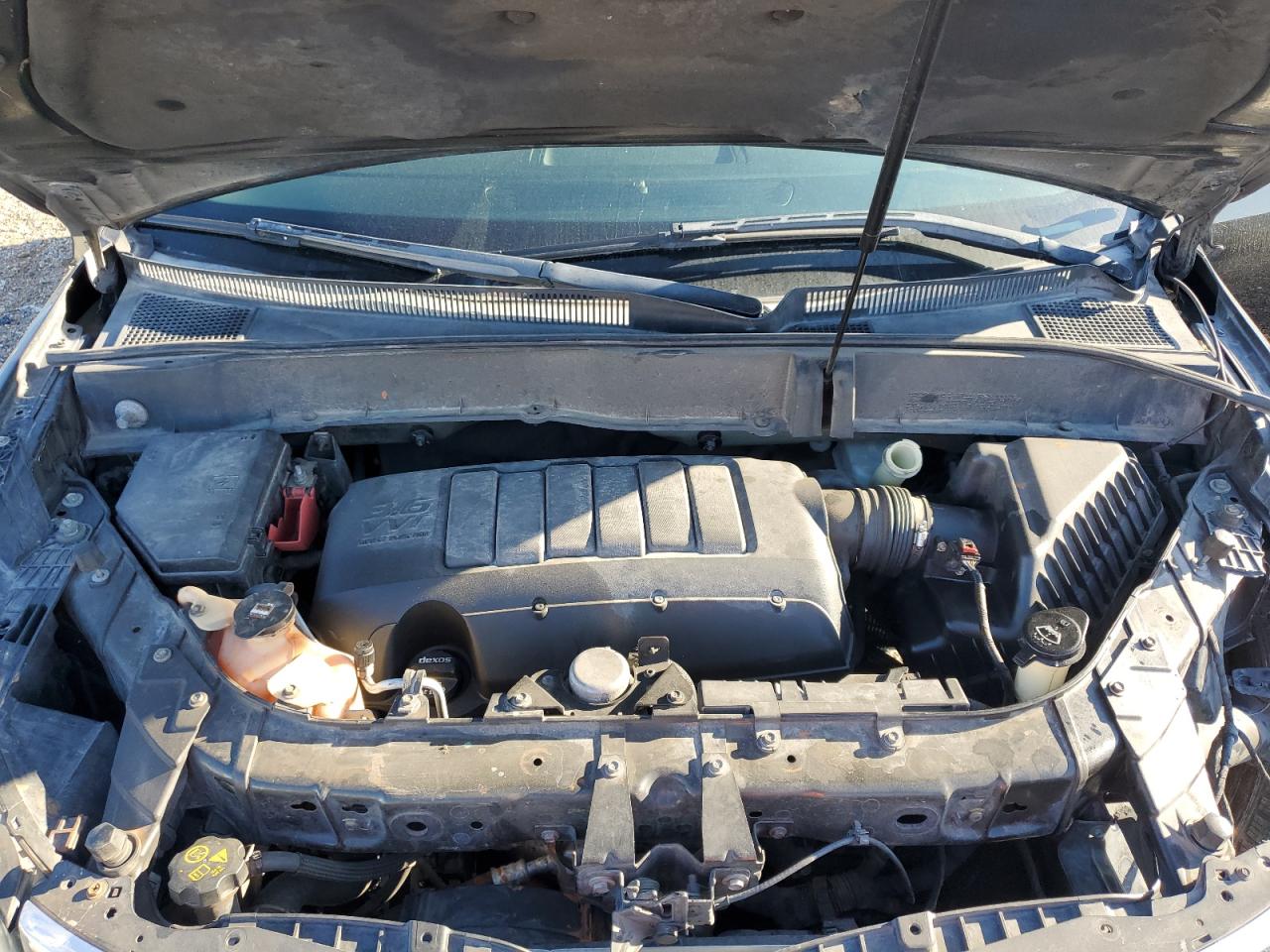 2013 Chevrolet Traverse VIN 1GNKRGKD6DJ193446 Copart auction photo, front end / undercarriage damage thumbnail 13