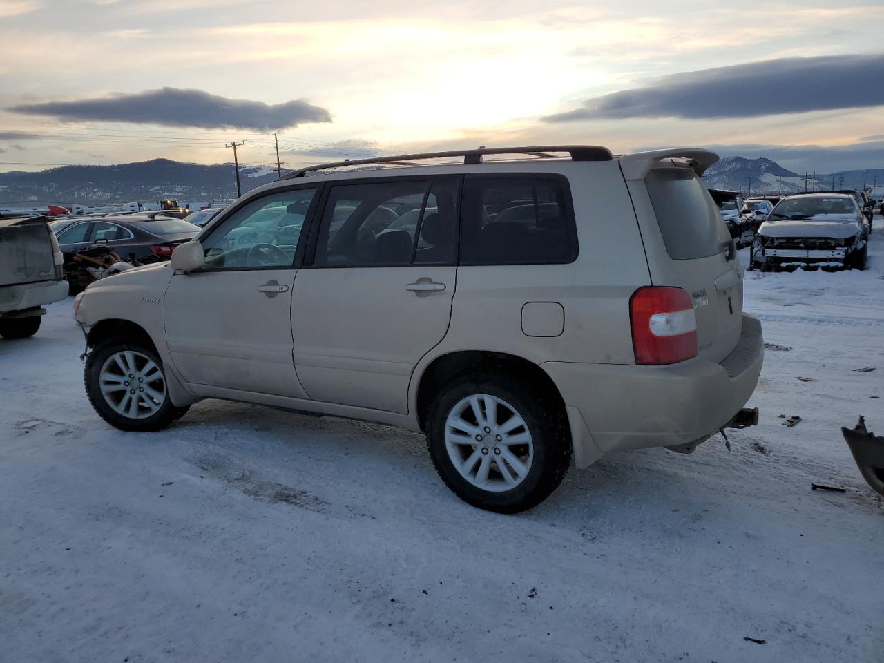 2006 Toyota Highlander VIN JTEEW21A760002047 Copart auction photo, front end / minor dent/scratches damage thumbnail 2