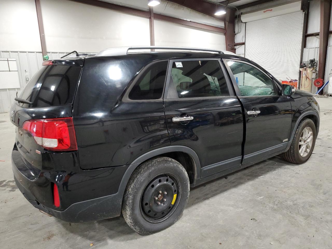 2014 KIA Sorento VIN 5XYKTCA65EG446456 Copart auction photo, top/roof / side damage thumbnail 3