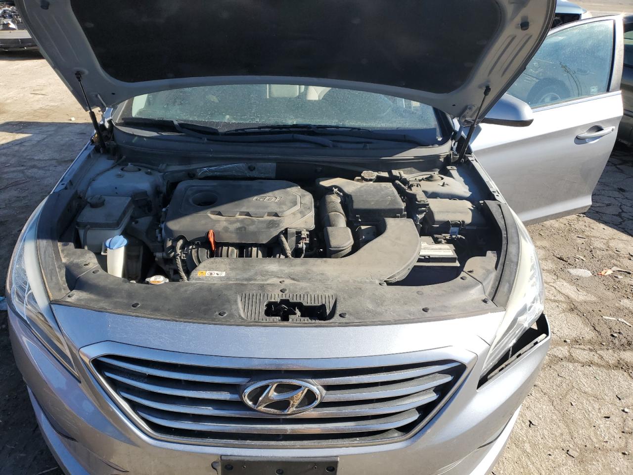 2016 Hyundai Sonata VIN 5NPE24AF2GH389389 Copart auction photo, rear end damage thumbnail 11