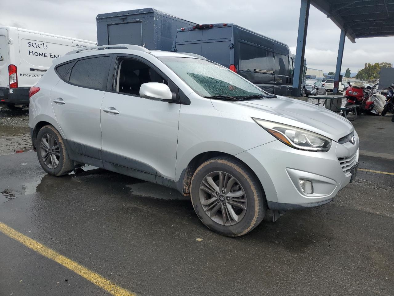 2015 Hyundai Tucson VIN KM8JUCAG0FU952676 Copart auction photo, minor dent/scratches damage thumbnail 4