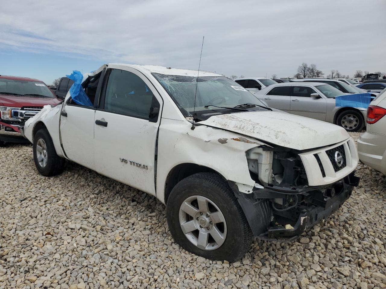 2008 Nissan Titan VIN 1N6BA07D08N356250 Copart auction photo, all over damage thumbnail 4