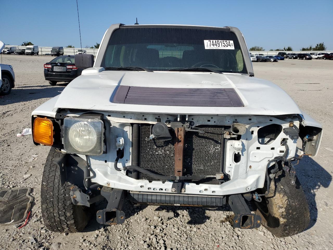 2006 Hummer H3 VIN 5GTDN136268318150 Copart auction photo, front end damage thumbnail 5
