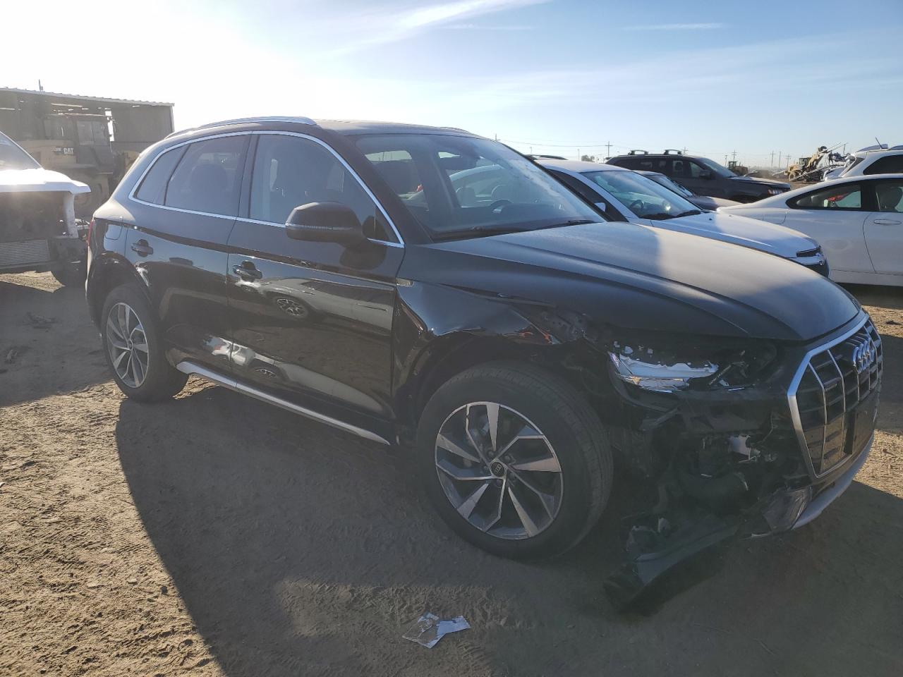 2021 Audi Q5 VIN WA1BAAFY2M2051934 Copart auction photo, front end damage thumbnail 4