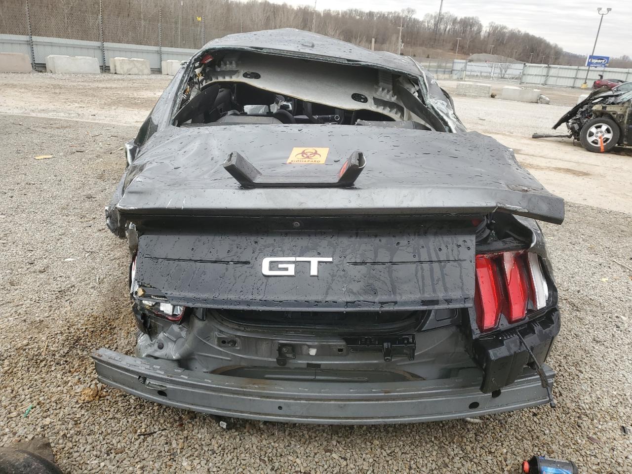 2018 Ford Mustang VIN 1FA6P8CF2J5101958 Copart auction photo, rollover damage thumbnail 6