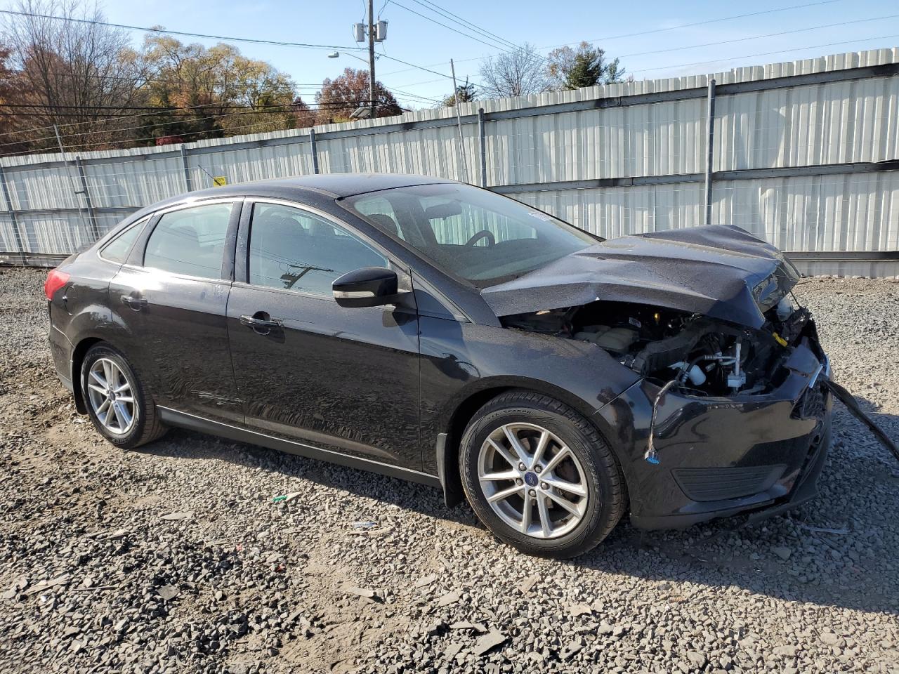 2016 Ford Focus VIN 1FADP3F26GL248615 Copart auction photo, front end damage thumbnail 4