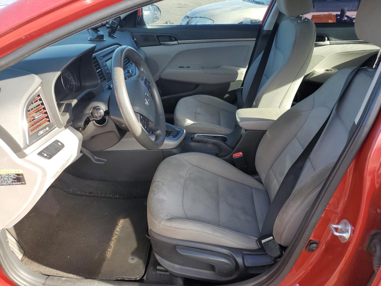 2018 Hyundai Elantra VIN 5NPD74LF8JH287175 Copart auction photo, front end damage thumbnail 7