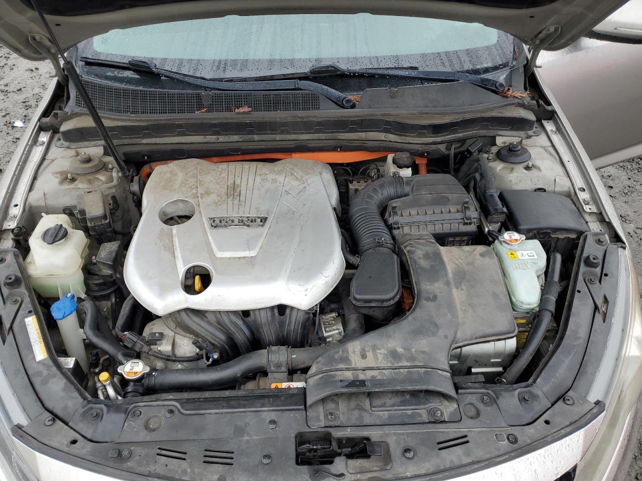 2011 KIA Optima VIN KNAGM4AD5B5006889 Copart auction photo, front end damage thumbnail 11