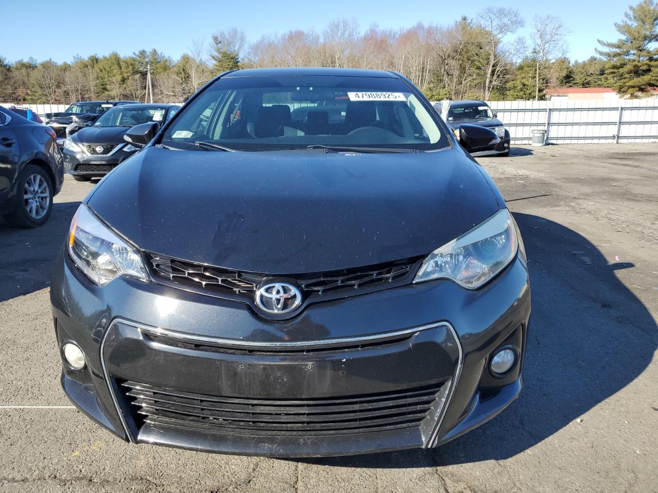 2015 Toyota Corolla VIN 2T1BURHE3FC293389 Copart auction photo, rear end / side damage thumbnail 5