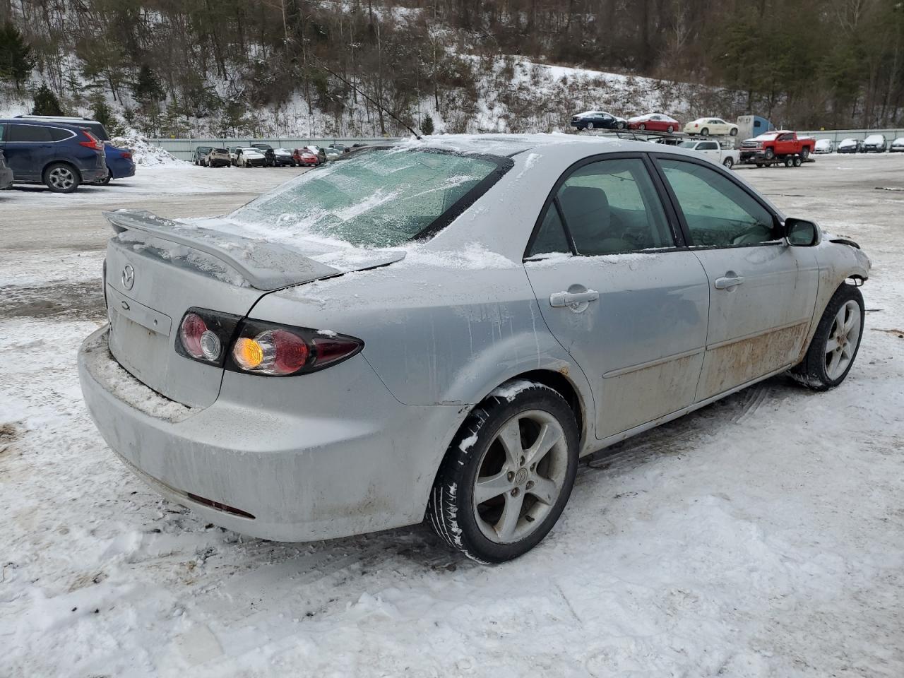 2007 Mazda 6 VIN 1YVHP80C075M37026 Copart auction photo, front end damage thumbnail 3