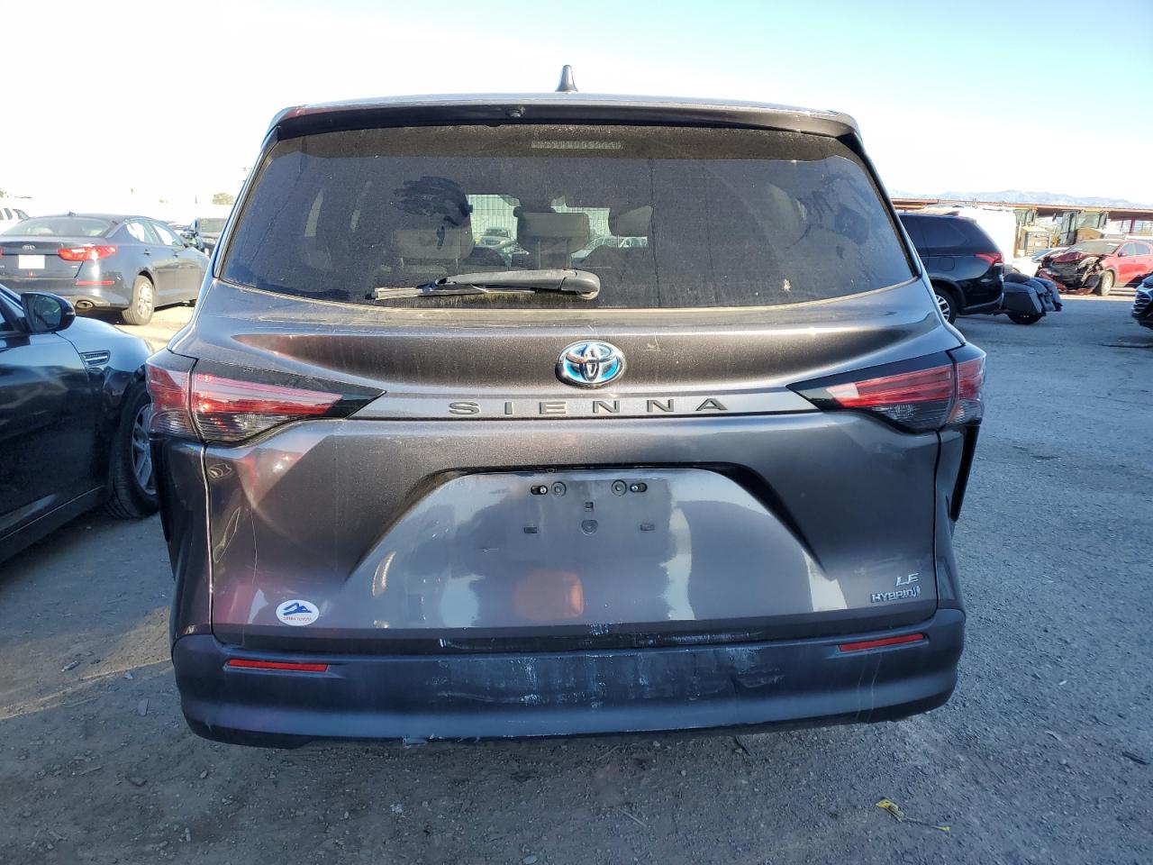 2021 Toyota Sienna VIN 5TDKRKEC0MS026534 Copart auction photo, undercarriage / front end damage thumbnail 6