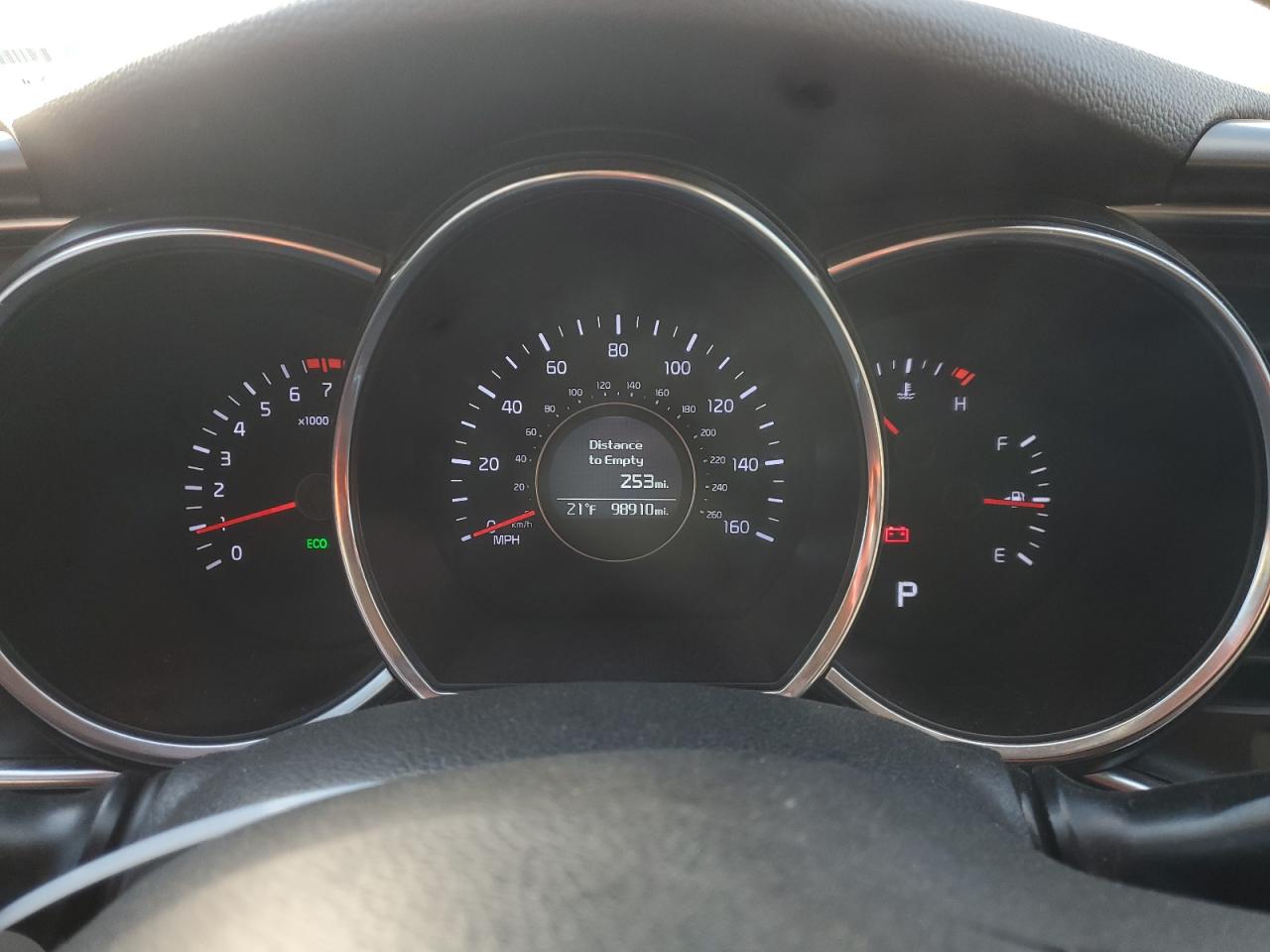 2014 KIA Optima VIN 5XXGM4A7XEG264595 Copart auction photo, front end / rear end damage thumbnail 9