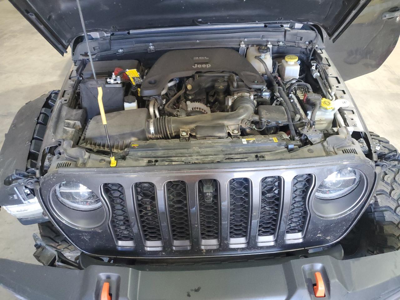 2021 Jeep Gladiator VIN 1C6JJTEG4ML603408 Copart auction photo, rollover / minor dent/scratches damage thumbnail 11