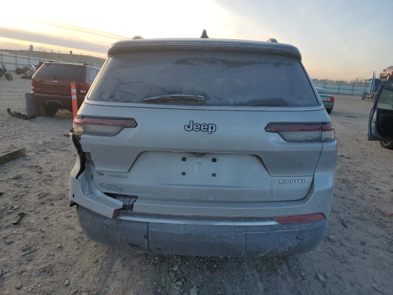 2021 Jeep Grand Cherokee VIN 1C4RJKBG4M8178947 Copart auction photo, all over damage thumbnail 6