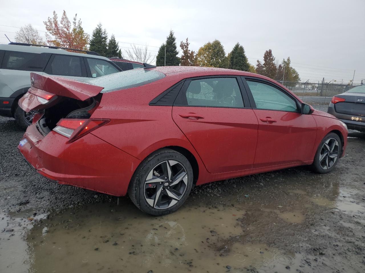 2023 Hyundai Elantra VIN KMHLS4AG8PU503560 Copart auction photo, rear end damage thumbnail 3