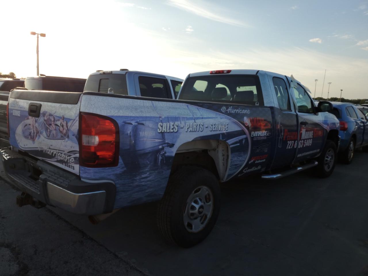 2013 Chevrolet Silverado VIN 1GC2CVCG7DZ188345 Copart auction photo, water/flood damage thumbnail 3